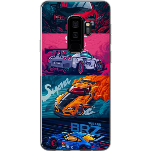 Samsung Galaxy S9+ Gennemsigtig cover Subaru Racing