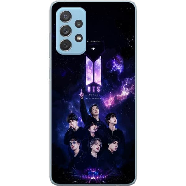 Kompatibelt Mobildeksel til Samsung Galaxy A52 5G BTS lila