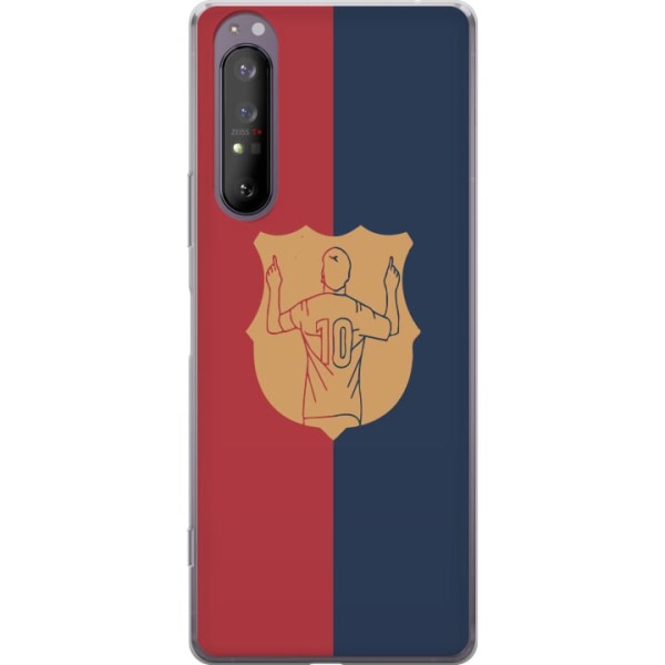 Sony Xperia 1 II Gennemsigtig cover FC Barcelona