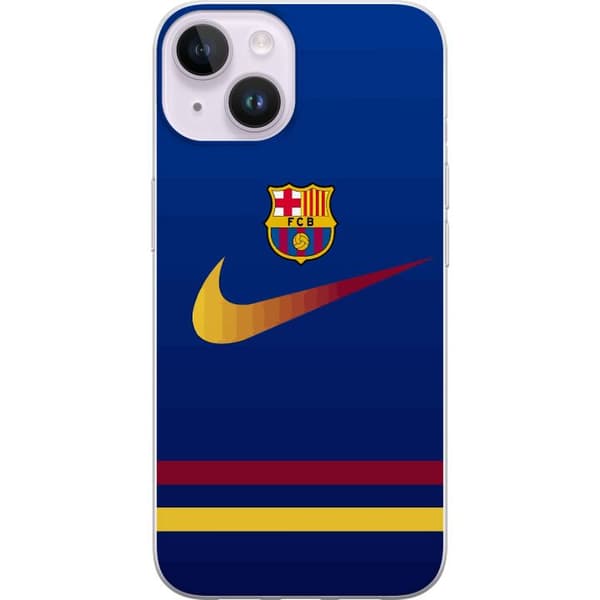 Kompatibelt Mobildeksel til Apple iPhone 14 FC Barcelona