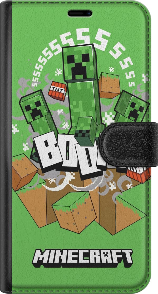 Kompatibelt Plånboksfodral till Apple iPhone 11 Minecraft Boom