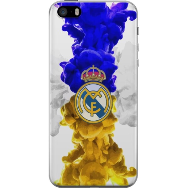 Apple iPhone SE (2016) Gennemsigtig cover Real Madrid Farver