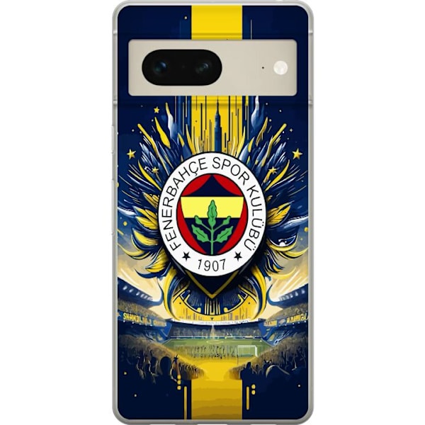 Google Pixel 7 Gjennomsiktig deksel Fenerbahçe SK