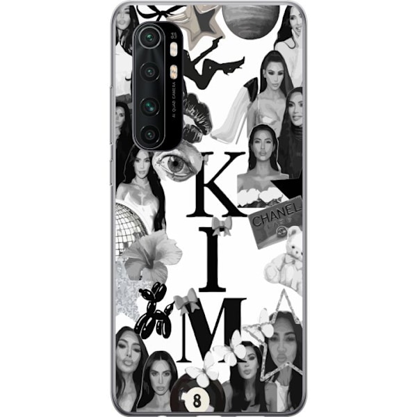 Xiaomi Mi Note 10 Lite Läpinäkyvä kuori Kim Kardashian – Aesthetic Look 2025