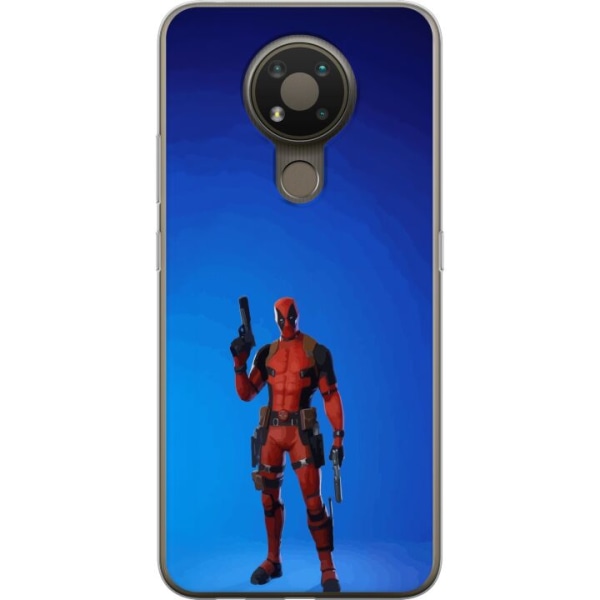Nokia 3.4 Gennemsigtig cover Fortnite - Spider-Man