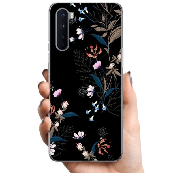 OnePlus Nord TPU Mobilcover Blomster
