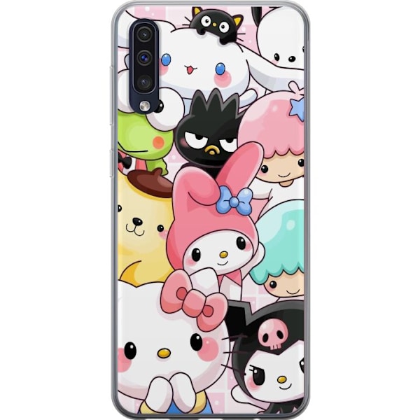 Samsung Galaxy A50 Gennemsigtig cover Kawaii Sanrio Crew