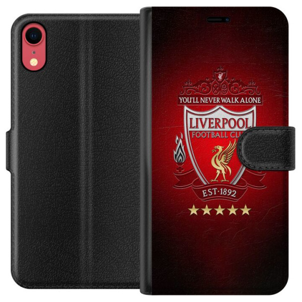 Apple iPhone XR Lompakkokotelo Liverpool