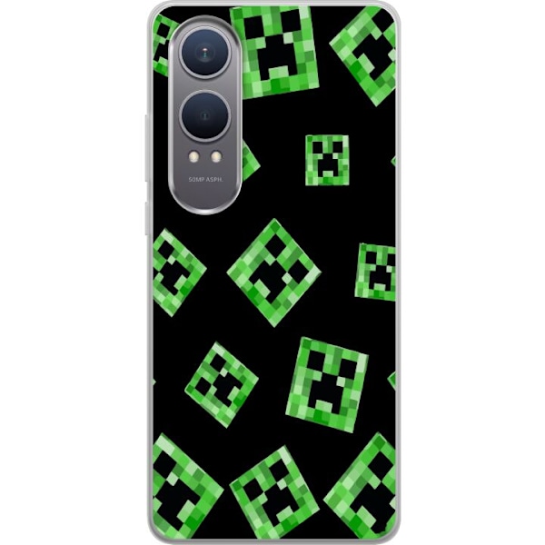 OnePlus Nord CE4 Lite Gennemsigtig cover Minecraft