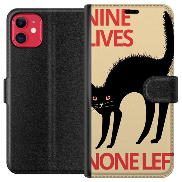 Kompatibel Tegnebogsetui til Apple iPhone 11 Ni Liv