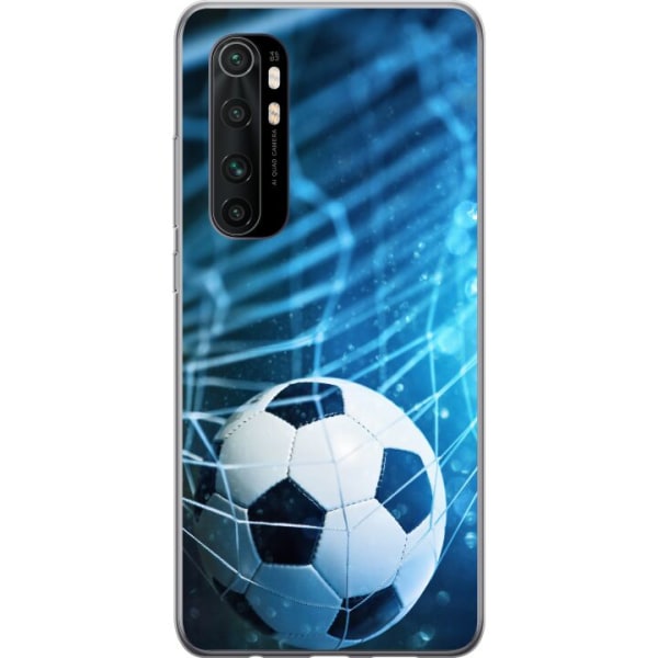 Xiaomi Mi Note 10 Lite Genomskinligt Skal Fotboll