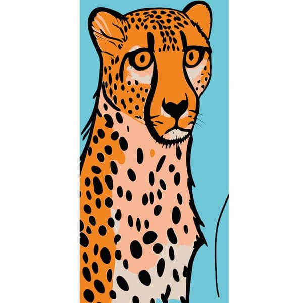 Kompatibel Tegnebogsetui til Apple iPhone 13 Pro Overrasket Leopard