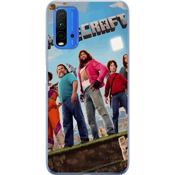 Xiaomi Redmi 9T Genomskinligt Skal A Minecraft Movie
