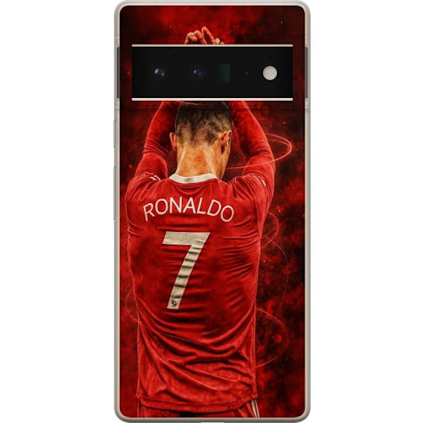 Google Pixel 6 Pro Genomskinligt Skal Ronaldo