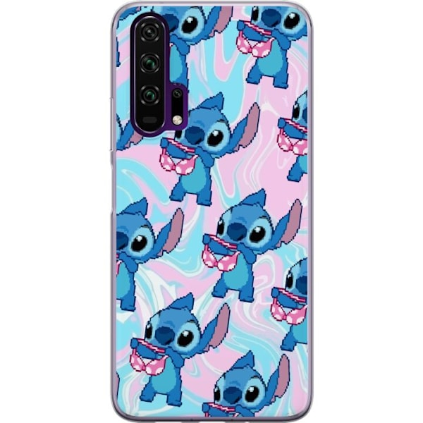 Honor 20 Pro  Gennemsigtig cover Stitch Retro