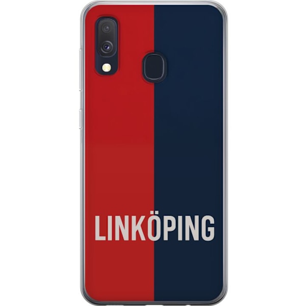 Samsung Galaxy A40 Läpinäkyvä kuori Linköping – Jääkie