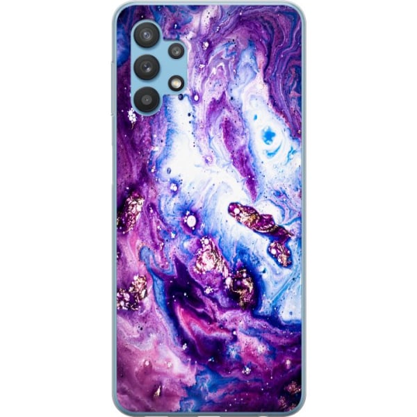 Samsung Galaxy A32 5G Gennemsigtig cover Lilac