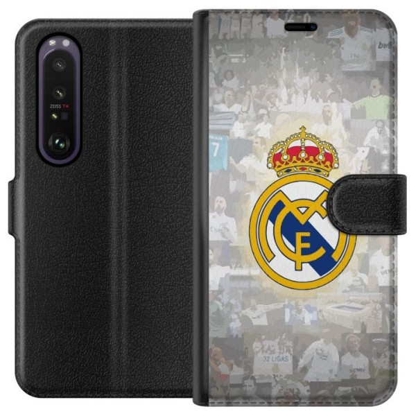 Sony Xperia 1 III Plånboksfodral Real Madrid