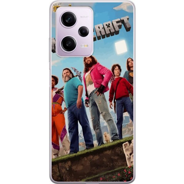 Xiaomi Redmi Note 12 Pro Genomskinligt Skal A Minecraft Movie
