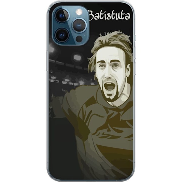 Apple iPhone 12 Pro Läpinäkyvä kuori Gabriel Batistuta