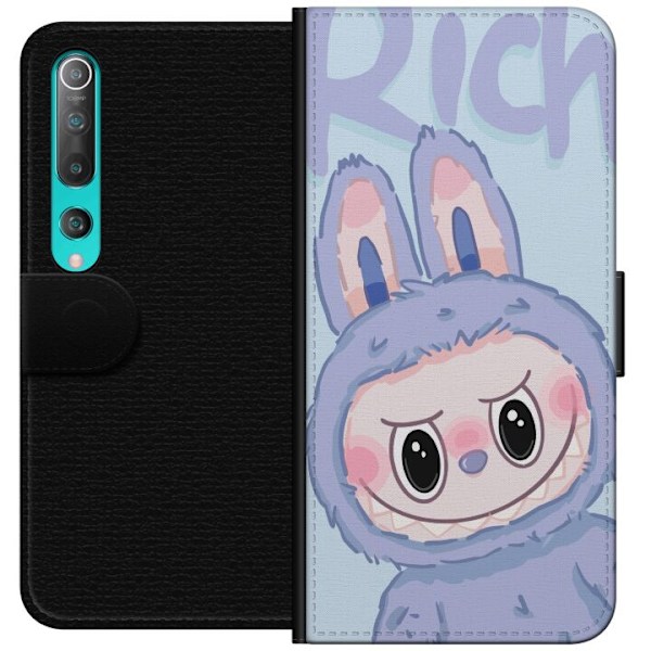 Xiaomi Mi 10 5G Lompakkokotelo Sininen Jänis Labubu