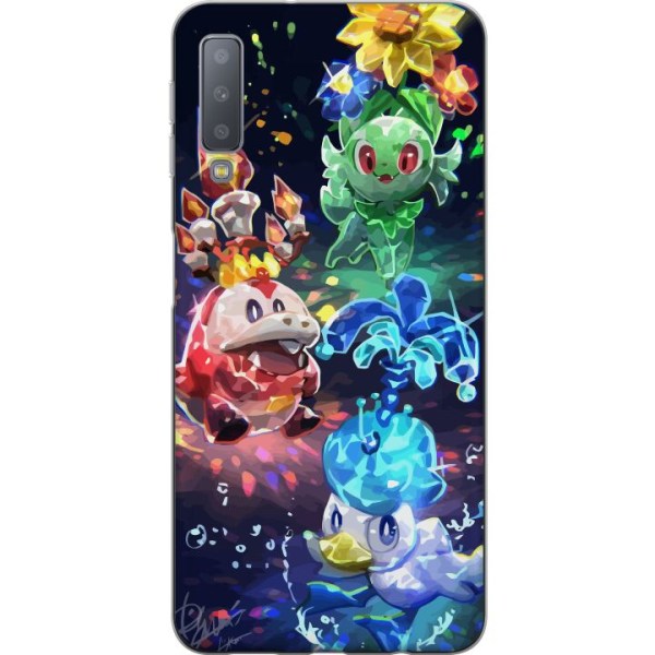 Samsung Galaxy A7 (2018) Deksel / Mobildeksel - Pokémon