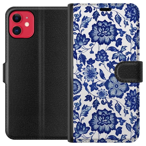 Apple iPhone 11 Lompakkokotelo Kukat