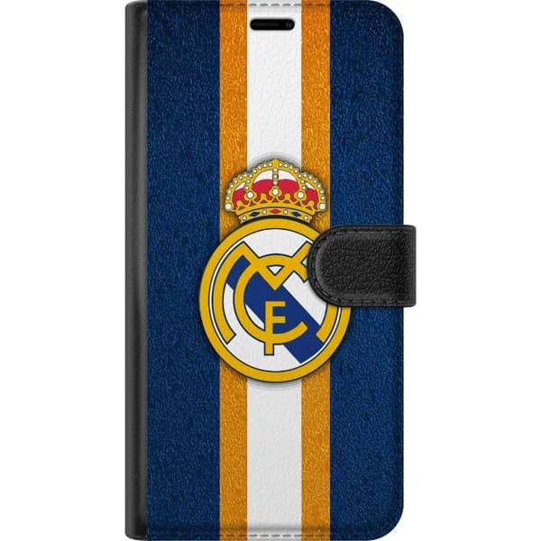Kompatibelt Plånboksfodral till Apple iPhone 14 Real Madrid CF
