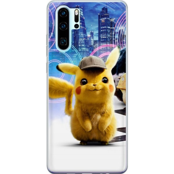 Huawei P30 Pro Cover / Mobilcover - Detektiv Pikachu