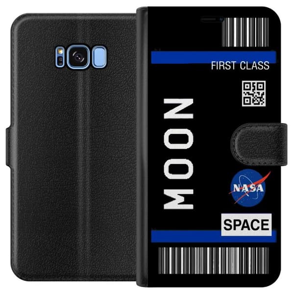 Kompatibelt Plånboksfodral till Samsung Galaxy S8 Boarding Space