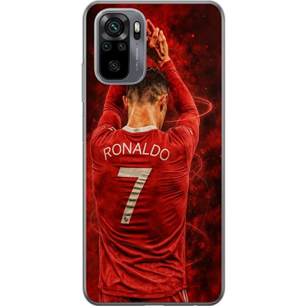 Xiaomi Redmi Note 10S Gjennomsiktig deksel Ronaldo