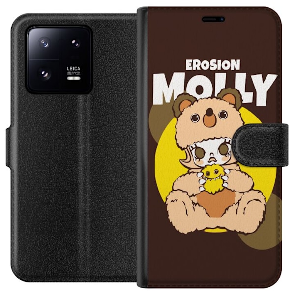 Xiaomi 13 Pro Lommeboketui Pop Mart Erosion Molly