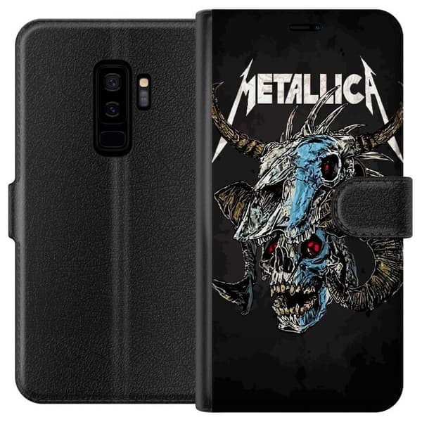 Kompatibel Tegnebogsetui til Samsung Galaxy S9+ Metallica