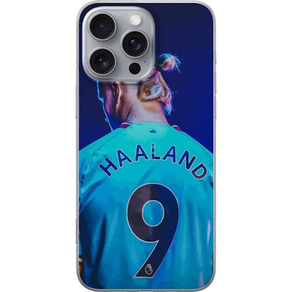 Apple iPhone 16 Pro Max Gennemsigtig cover Erling Haaland