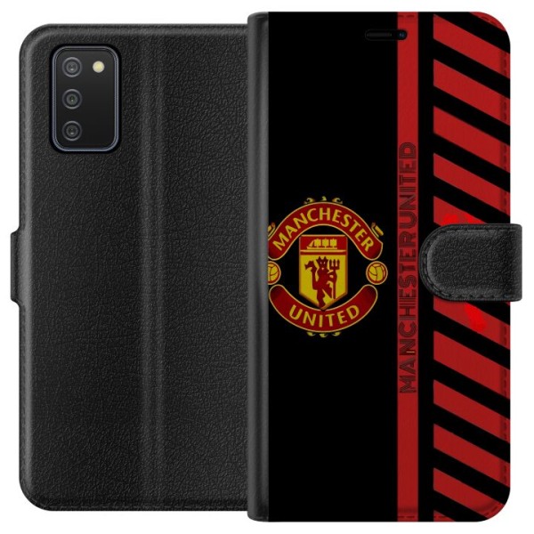 Samsung Galaxy A02s Lompakkokotelo Manchester United