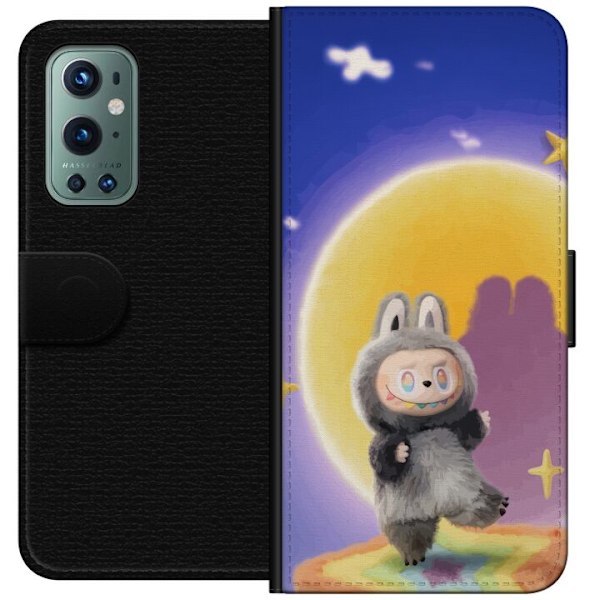 OnePlus 9 Pro Lompakkokotelo Labubu Neon Pop - Neonväri pop-t