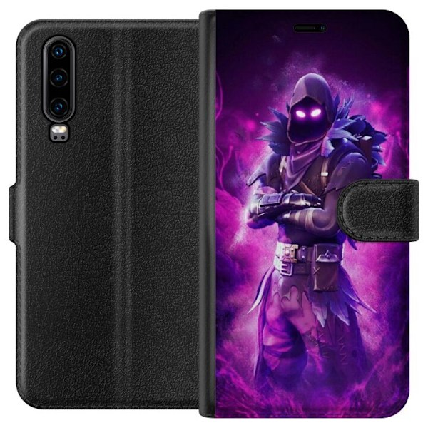 Huawei P30 Lommeboketui Fortnite Ravnen