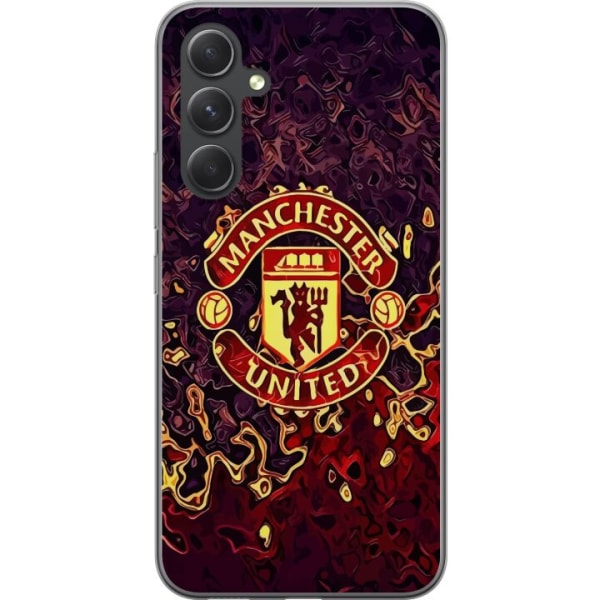 Samsung Galaxy S24 Gennemsigtig cover Manchester United