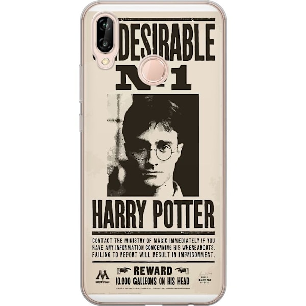 Huawei P20 lite Gennemsigtig cover Harry Potter