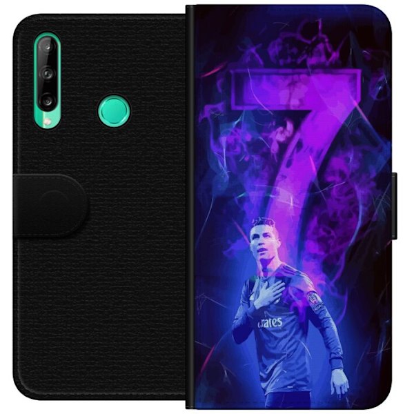Huawei P40 lite E Lommeboketui Ronaldo 7 - Fotballlegenden i A