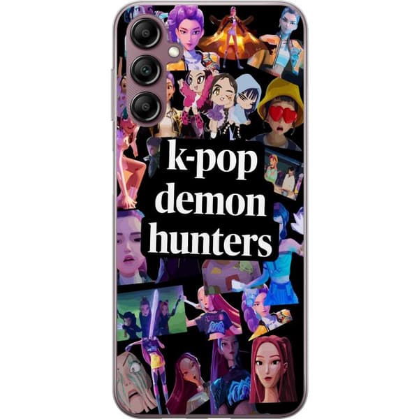 Kompatibelt Mobildeksel til Samsung Galaxy A14 5G KPop Demon Hunters glow edition-samleobjekt