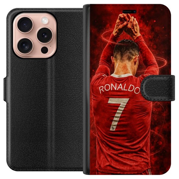 Apple iPhone 16 Pro Tegnebogsetui Ronaldo