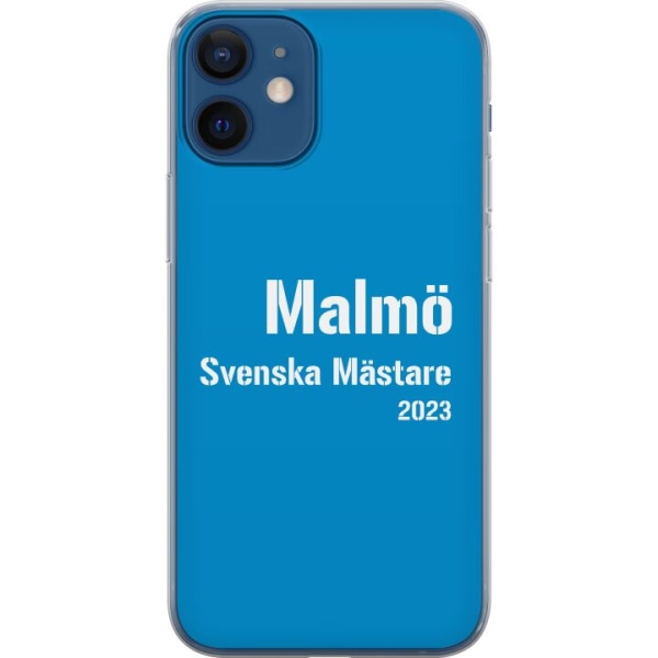 Apple iPhone 12  Läpinäkyvä kuori Malmö FF