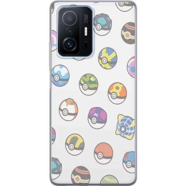 Xiaomi 11T Pro Gennemsigtig cover Pokemon