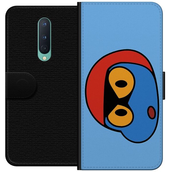 OnePlus 8 Lompakkokotelo Bold Bot Head