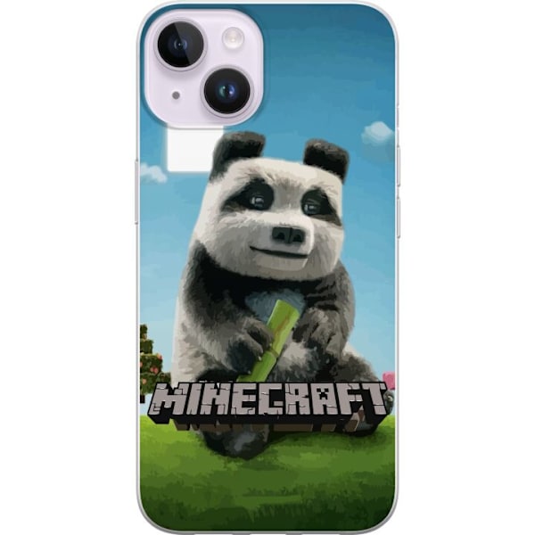 Apple iPhone 15 Läpinäkyvä kuori A Minecraft Movie