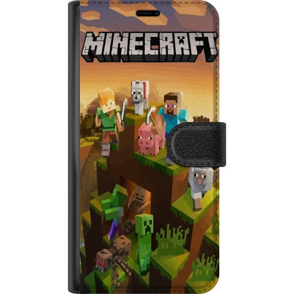 Motorola Moto E14 Lommeboketui Minecraft