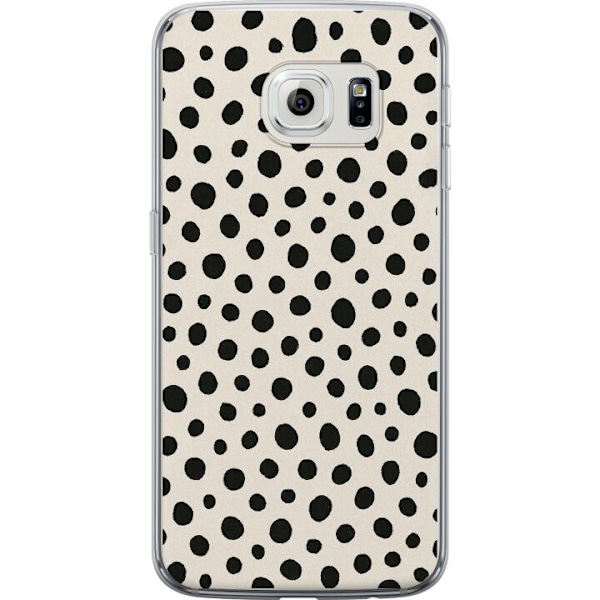 Samsung Galaxy S6 edge Läpinäkyvä kuori Dot Dance
