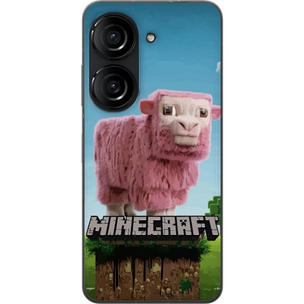 Asus Zenfone 10 Läpinäkyvä kuori A Minecraft Movie