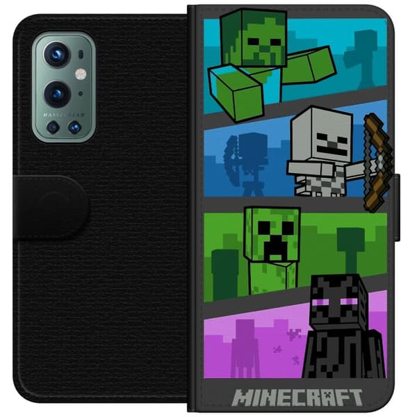 Yhteensopiva Lompakkokotelo OnePlus 9 Pro Minecraft